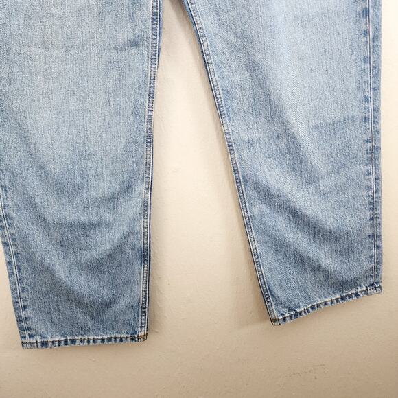 NEW Re/ Done Loose Straight Leg Jean in Wasted Indigo 32 - Picture 10 of 14